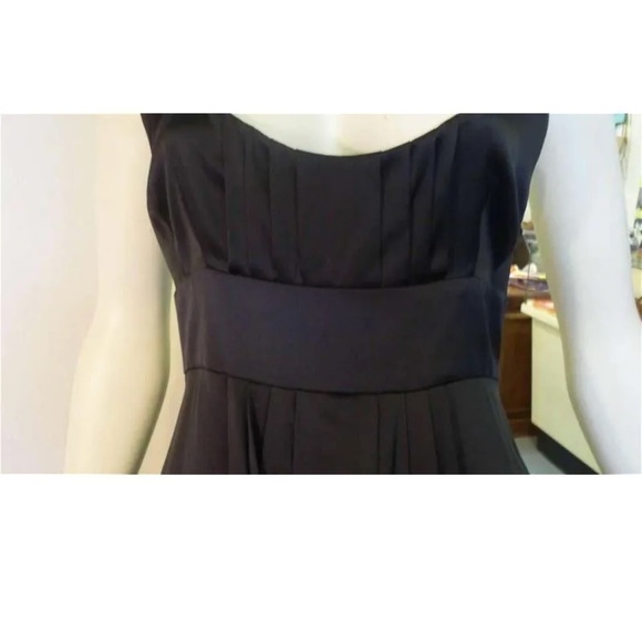 𝅺JASMINE Di Milo Black Silk Dress - Picture 4 of 7